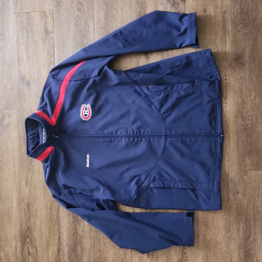 NHL Reebok Full Zip Montreal Canadiens Jacket, XL